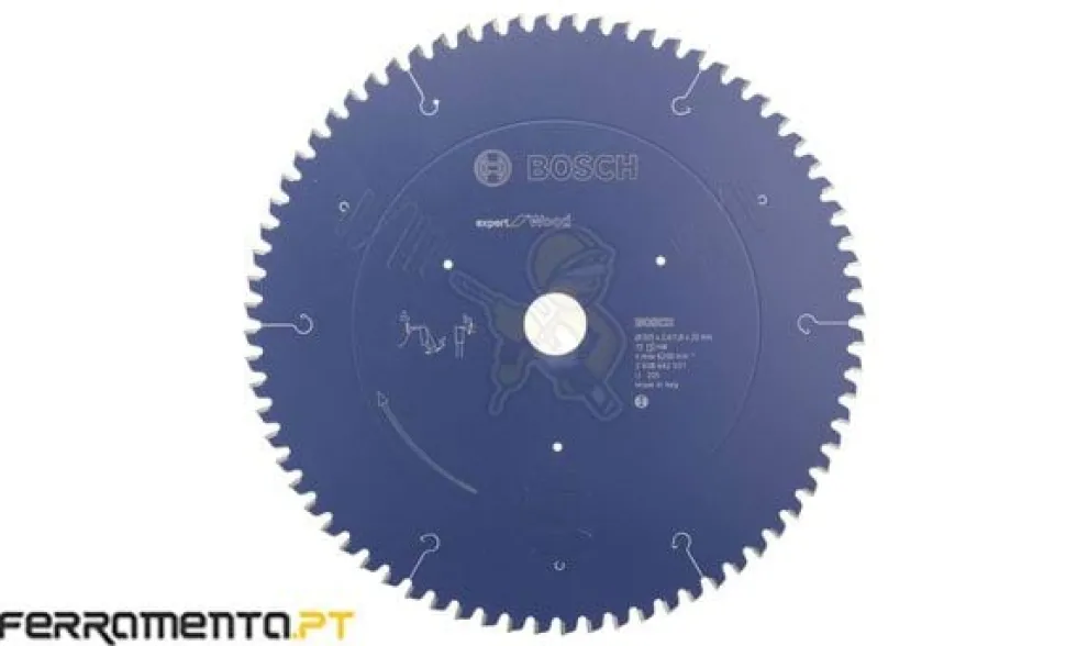 Discos de serra 305x30mm 72d Expert for Wood Bosch 2608642531
