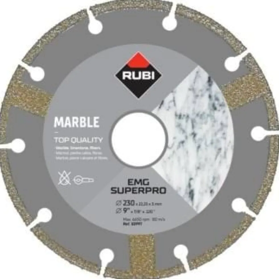 Discos Diamante 115mm EMG SUPERPRO Rubi 30995