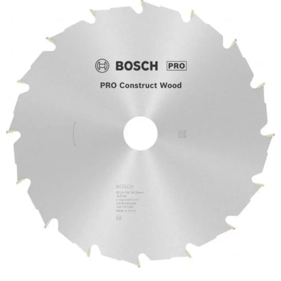 Disco Serra Madeira 235mm 16D Bosch 2608640636