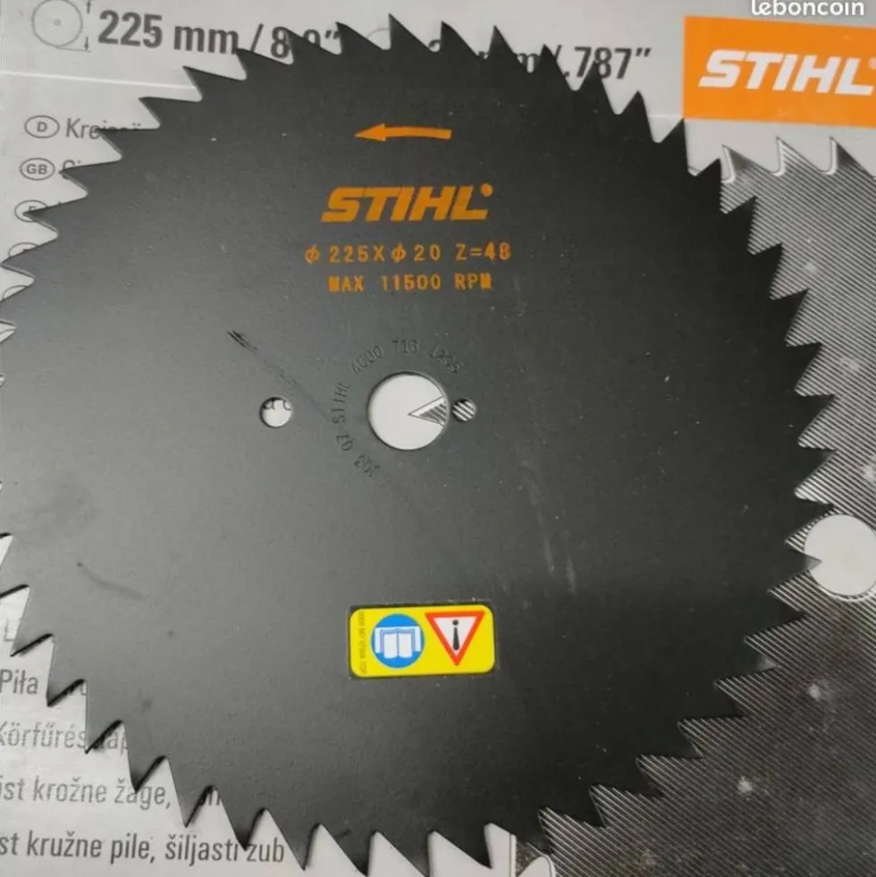 Disco Serra para Roçadora 225 mm 48 D Stihl 40007134205