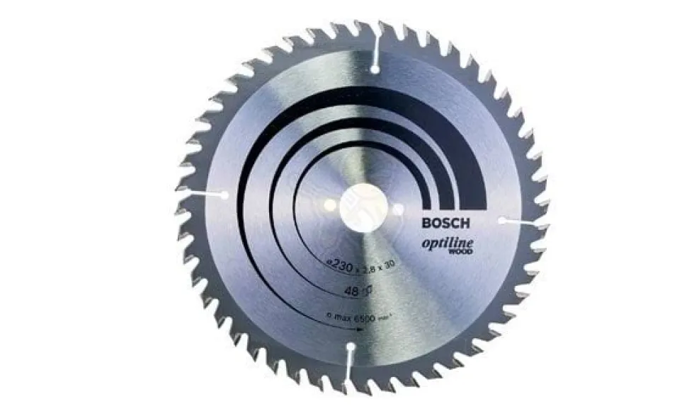 Disco 230x30mm 48D Optiline Wood bosch 2608640629