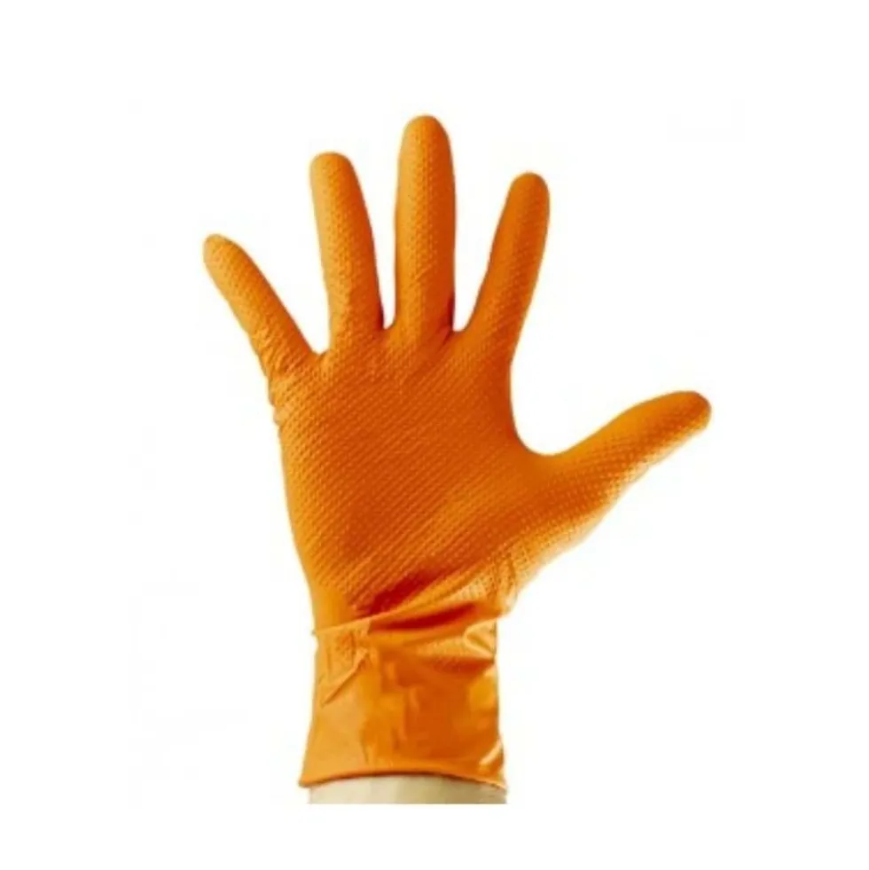 Dispensador de Luvas Leão Laranja Diamante 50Uni – M Mundo Guante 9920M