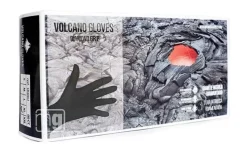 Dispensador de Luvas Vulcão Pretas Diamante 50Uni – XL Mundo Guante 9980XL