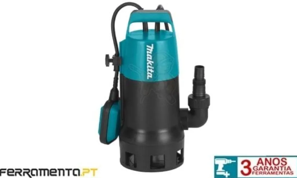 Eletrobomba subemersível águas sujas Makita PF1010