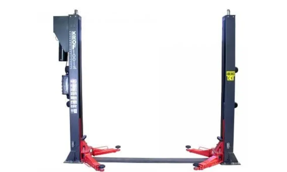 Elevador Auto de 2 Coluna Eletro-Hidráulico 230V 4T Kroftools 9805MO