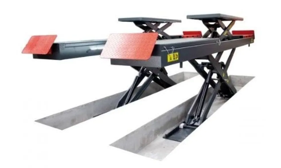 Elevador Auto Dupla Tesoura para Alinhamento 5.5T Kroftools 9822