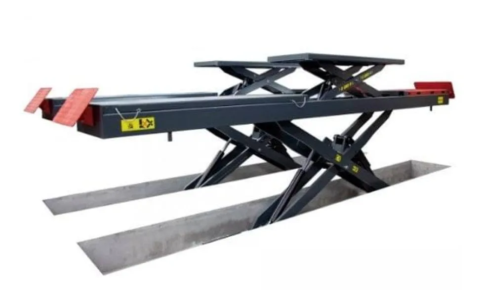 Elevador Auto Dupla Tesoura para Alinhamento 3.5T Kroftools 9824