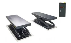 Elevador Automóvel de Tesoura Embutido Hidráulico 3.5T 220V Kroftools 9810MO