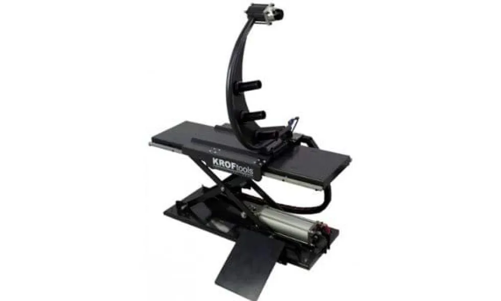 Elevador Auto Pneumático p/ Balanceadora Pneus 80Kg Kroftools 9025