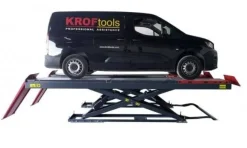 Elevador Auto Tesoura Baixo Perfil para Alinhamento 4.5T Kroftools 9833