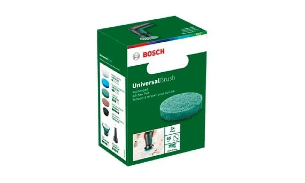 Escova de Cozinha UniversalBrush 63x63x12mm Bosch 1600A023L0