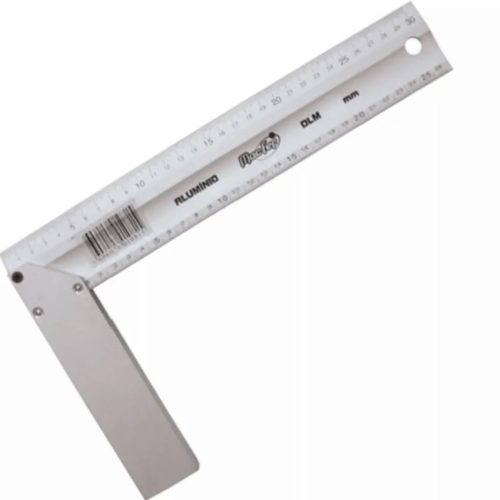 Esquadro Alumínio DLM Macfer 010.008