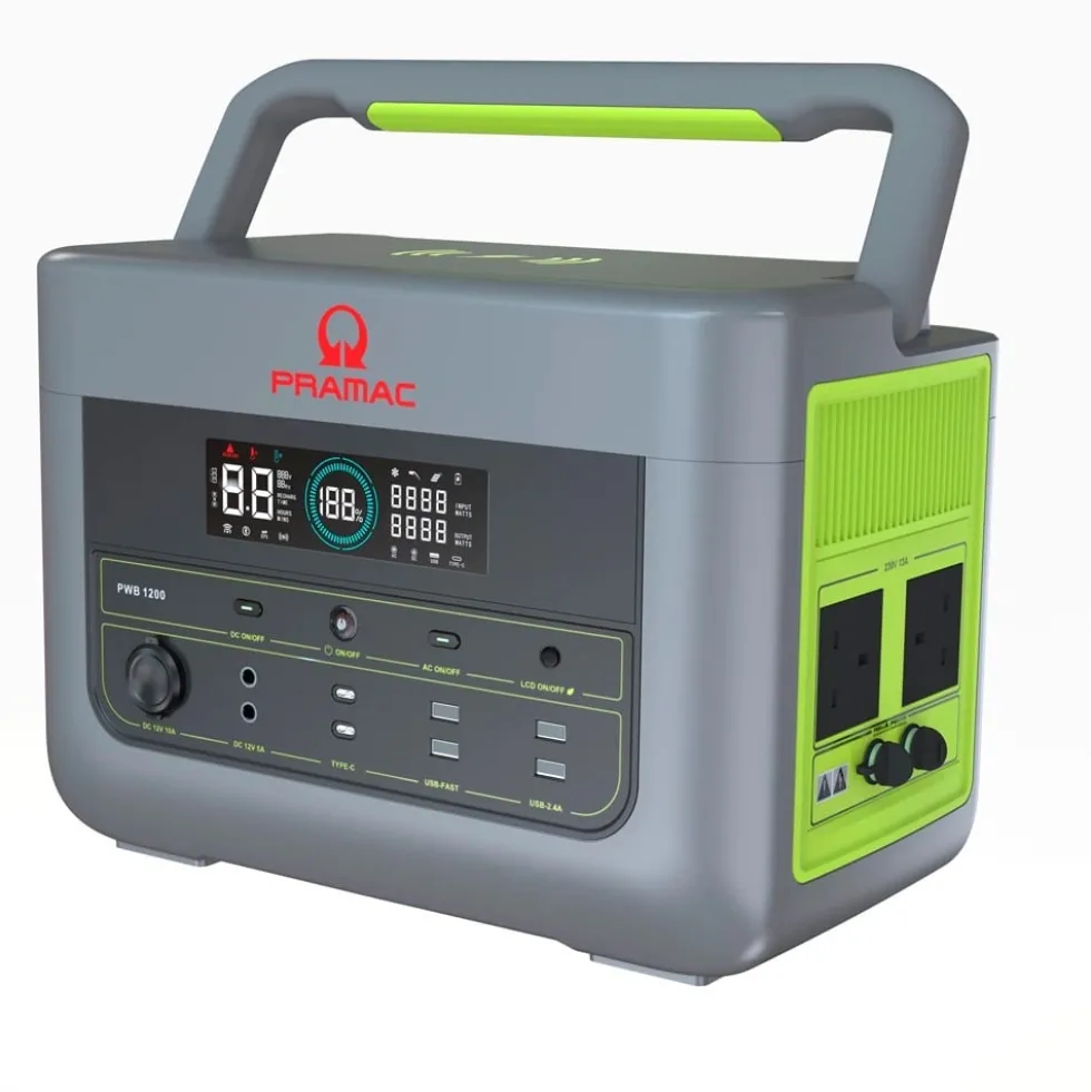 Estação de Energia Portátil 1200W Pramac PWB1200