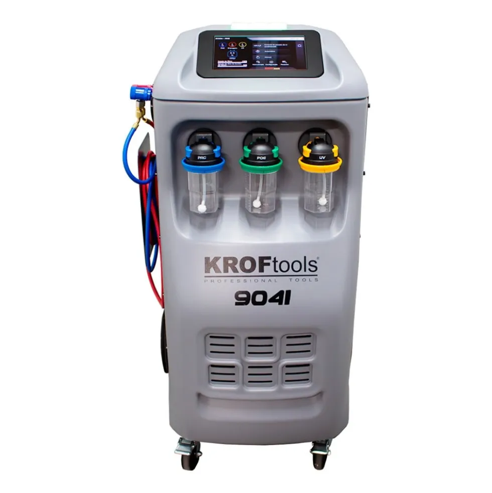 Estação de Serviço de Ar Condicionado R1234yf Kroftools 9041