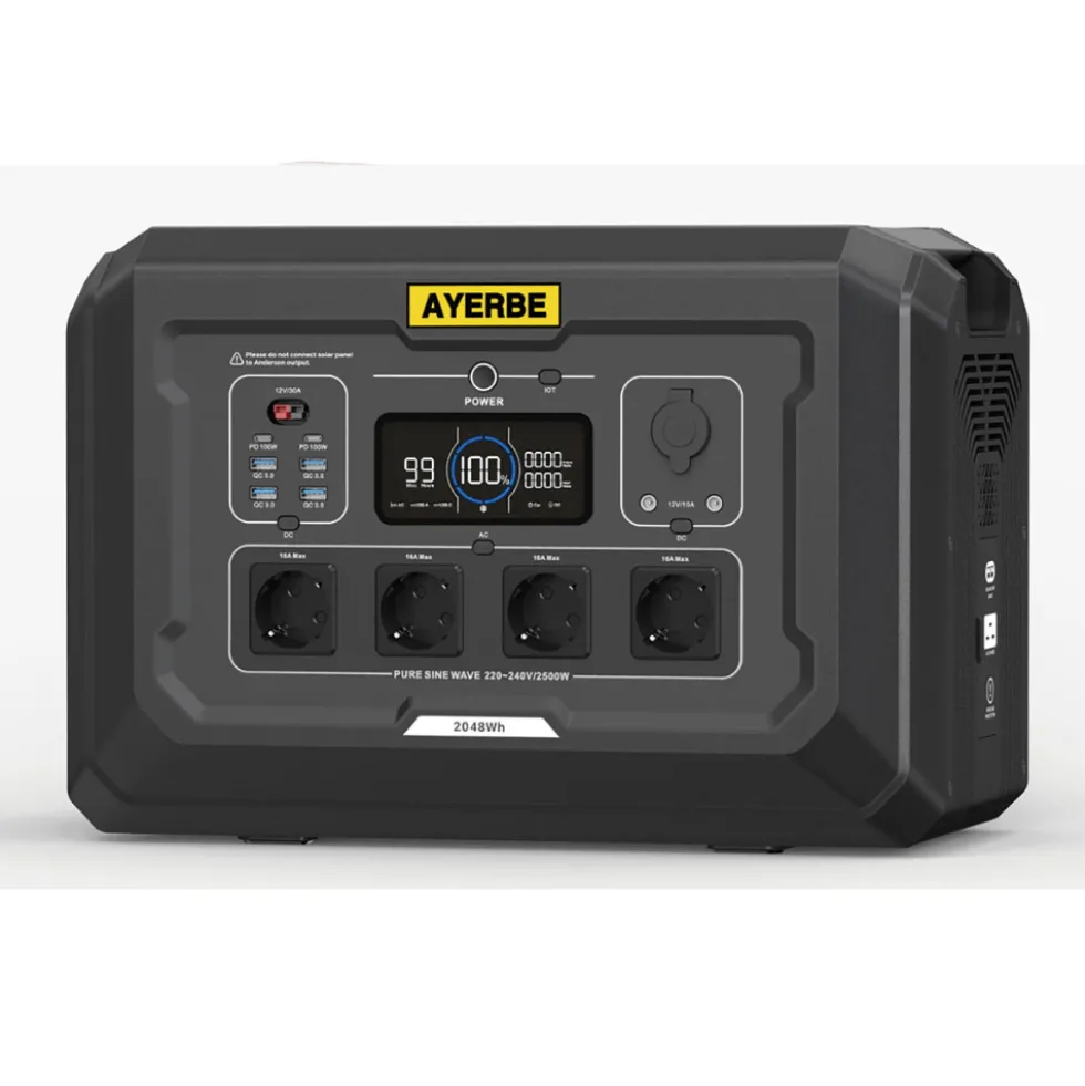 Estação Portátil de Energia AY-2048Wh / 2500W Ayerbe 5447030
