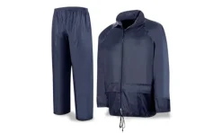 Fato Impermeável p/ Chuva Azul Escuro Marca M-XXL