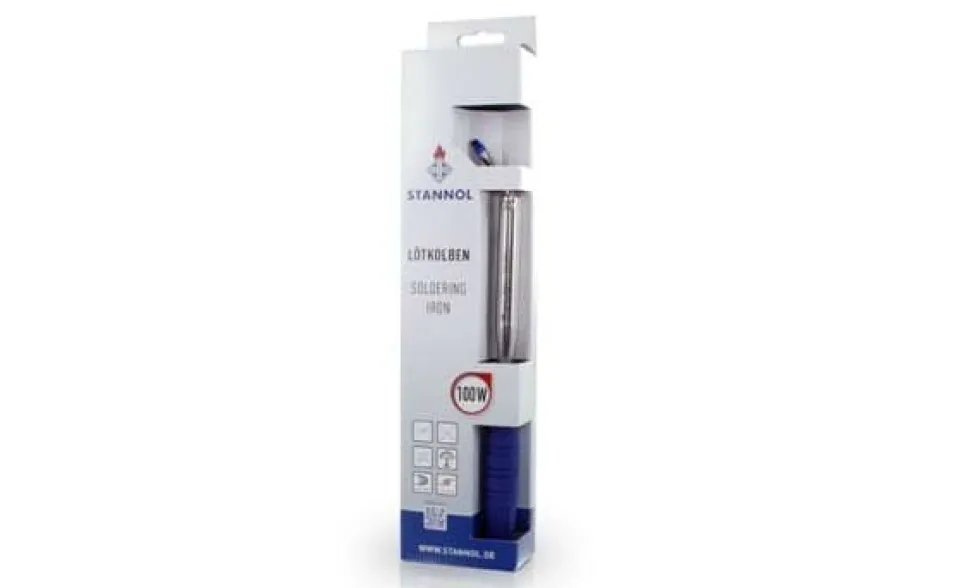 Ferro de Soldar Curvo 100W Stannol 751000