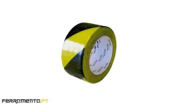 Fita de Vinil Amarela/Preta 50mmX33mt 3M 766i