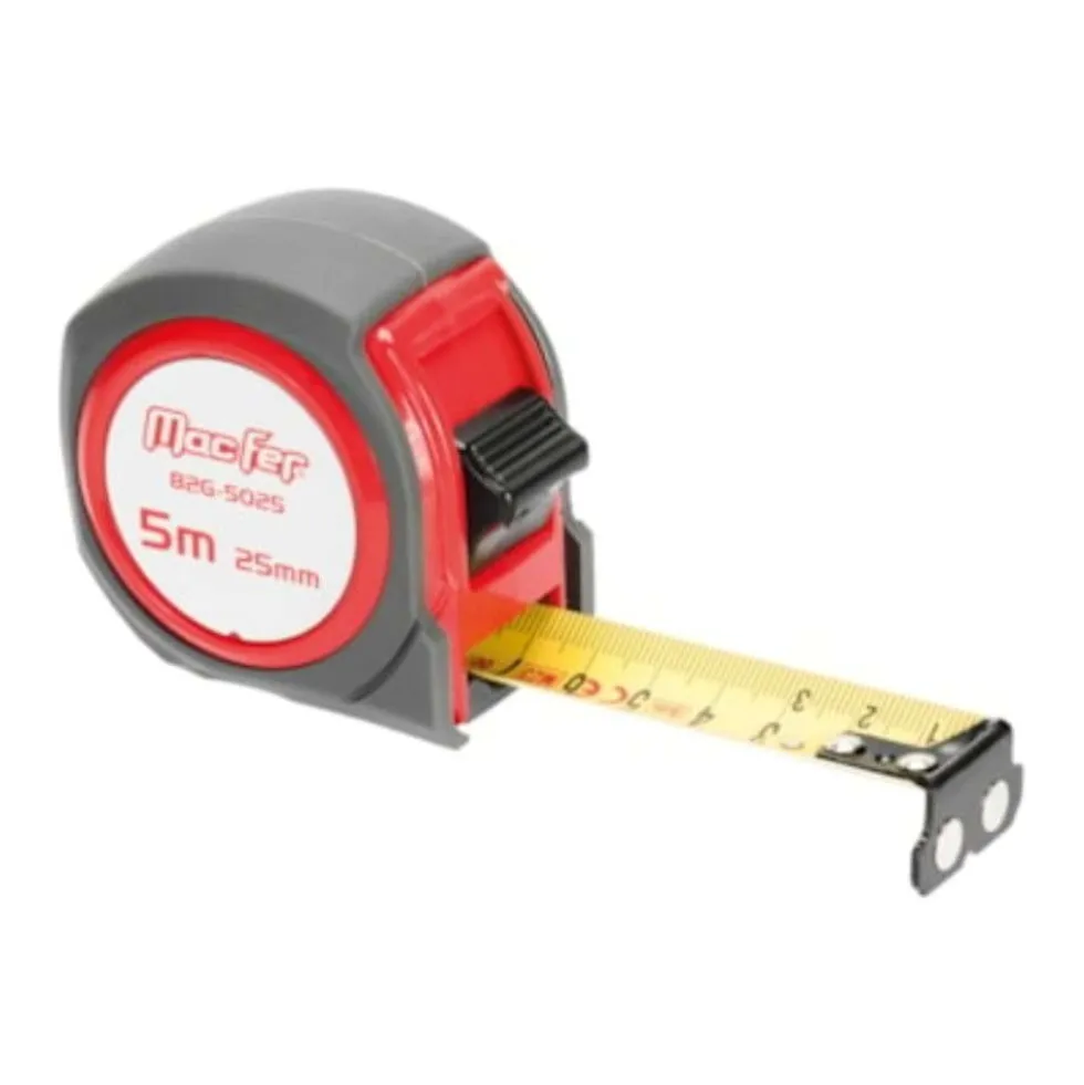 Fita métrica compacta 82G- 5025 5m 25mm Macfer 185.0042