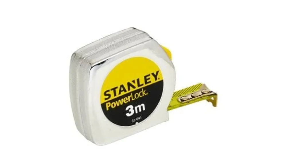 Fita Métrica 3M Caixa Metálica PowerLock Classic Stanley 1-33-218