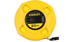 Fita Métrica 20m Fibra de Vidro Caixa Fechada Stanley 0-34-296