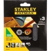 Folhas de lixa de malha c/ velcro Stanley STA39257-XJ