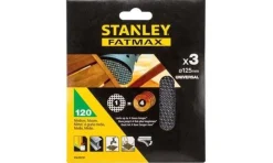Folhas de lixa de malha c/ velcro Stanley STA39257-XJ