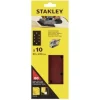 Folhas de Lixa Perfuradas 93x230mm G60 – 10Uni Stanley STA31100-XJ