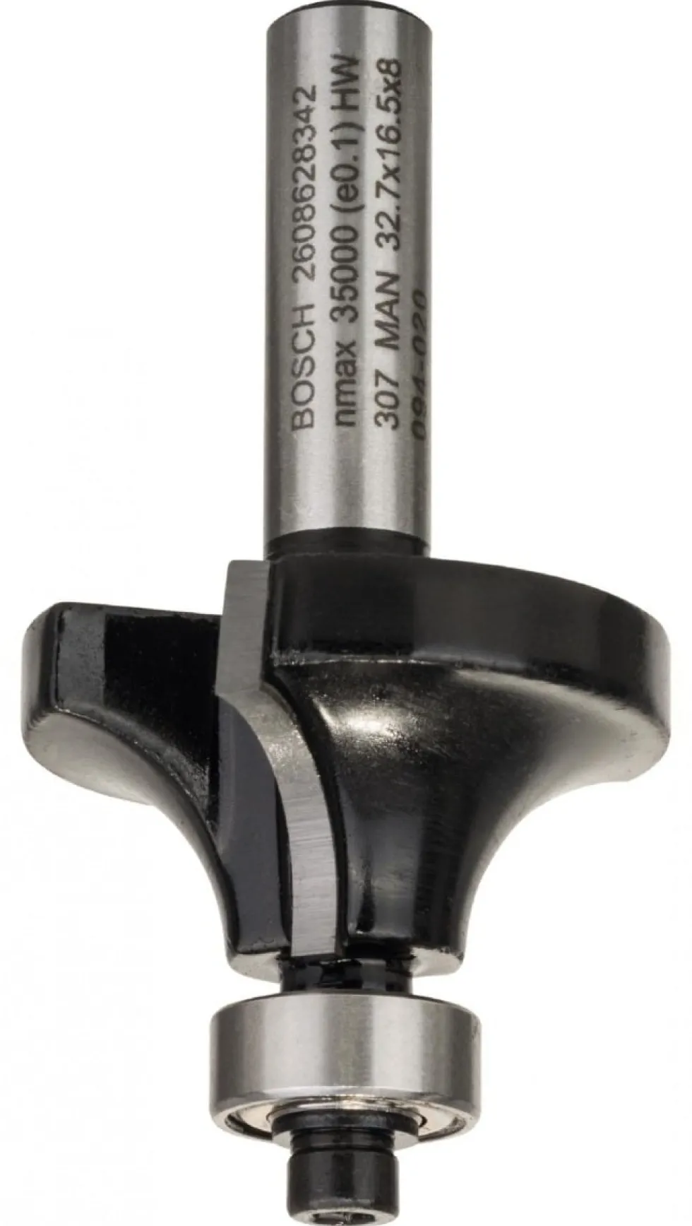 Fresa Arredondar 8x17mm Bosch 2608628342