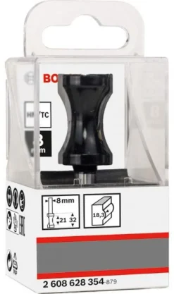 Fresa Barra Plana 8x 21/8,3 x 32mm Bosch 2608628354