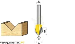 Fresa Biseladora 45º 6mm Makita D-09385