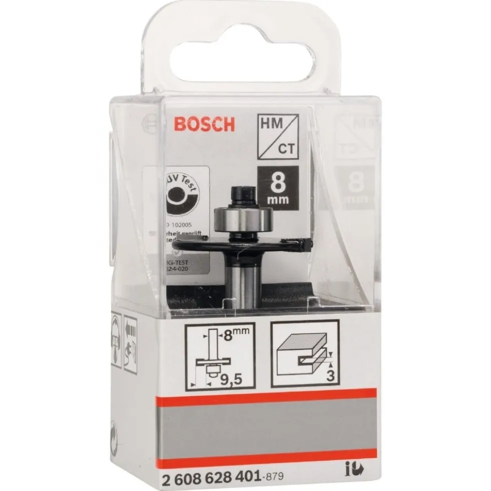 Fresa Disco De Ranhurar 8x3x9,5mm Bosch 2608628401