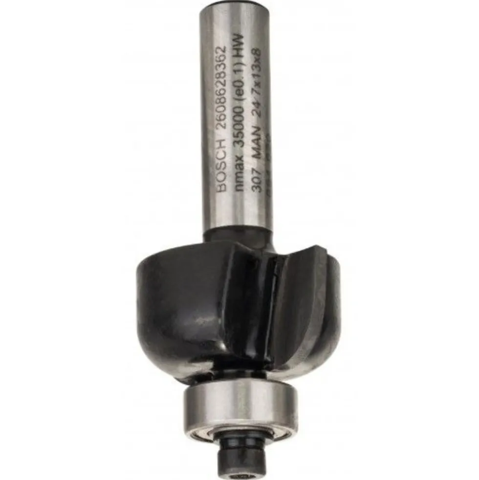 Fresa Meia-Cana Com Guia 8x 6 x 13mm Bosch 2608628362