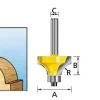 Fresa Molduradora c/ Rolamento 3mm Makita D-09553