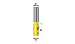 Fresa Recta 2 Navalhas 10-12mm Makita D-10388
