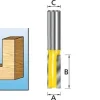 Fresa Recta 2 Navalhas 22-8mm Makita D-10350