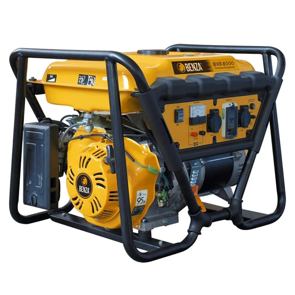 Gerador a Gasolina 6,4 kVA Benza BXS 6000 AVR