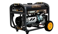 Gerador a Gás e Gasolina 230V c/ Rodas 3kW Kompak K4000S-DF