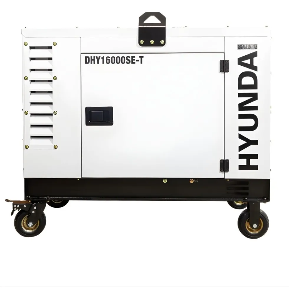 Gerador Diesel Silencioso 16KvA 230/400V Hyundai DHY16000SE-T