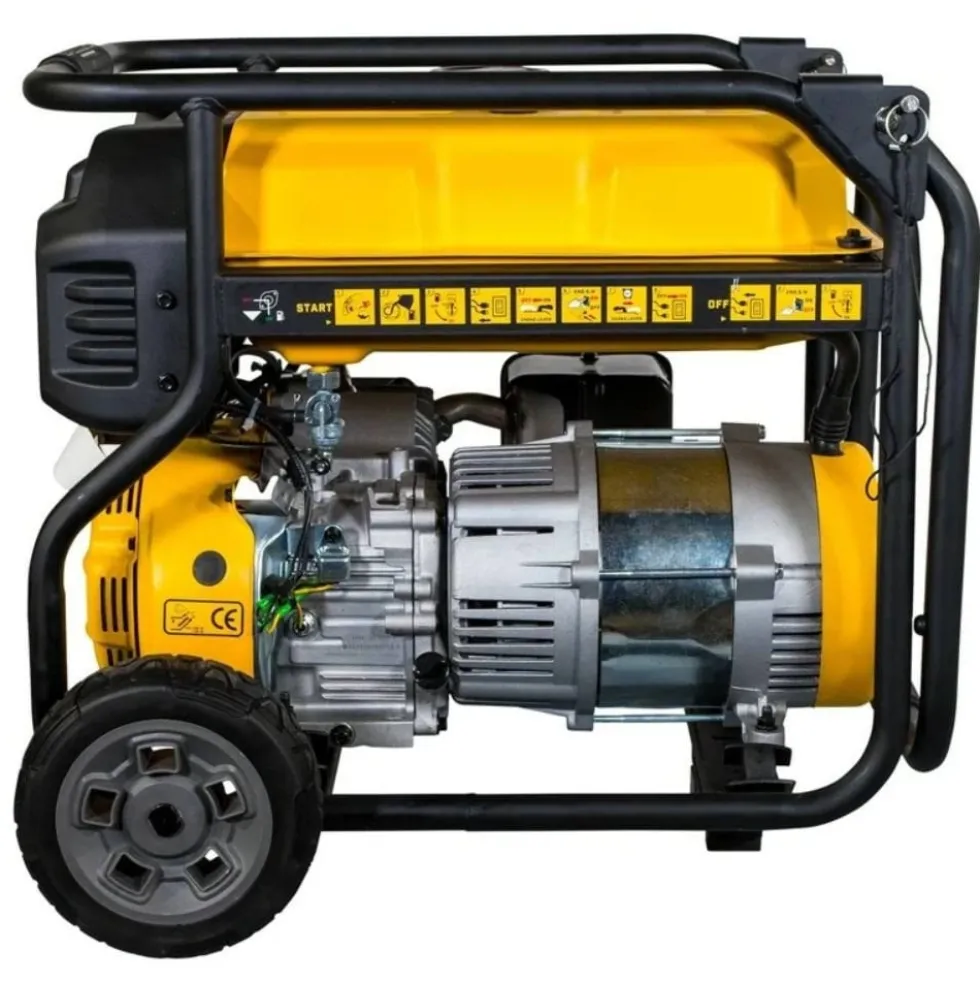 Gerador Gasolina 223 cc 3,5Kw com rodas AVR DeWALT DXGNP35E