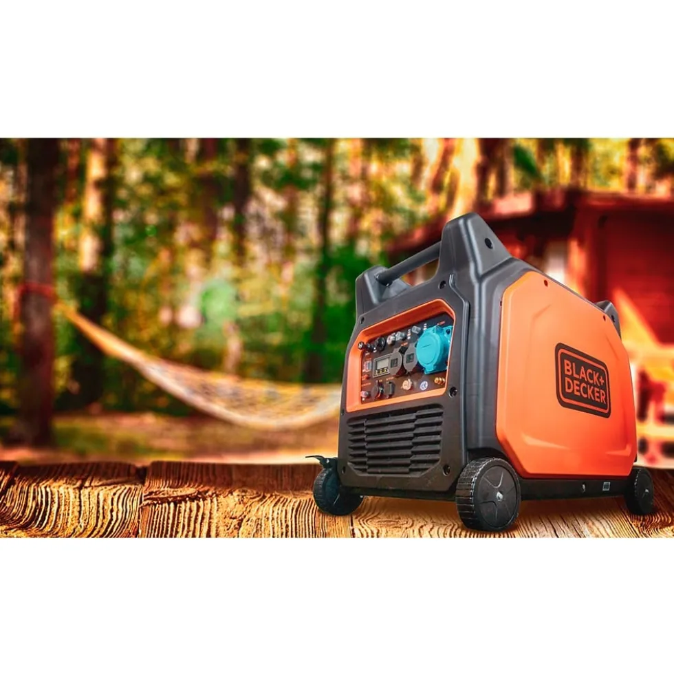 Gerador Gasolina Inverter 6500W Black&Decker BXGNi6500E