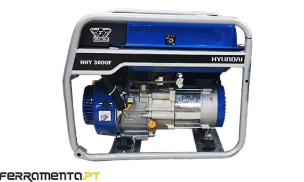 Gerador Gasolina 2,5 kW GT Power by Hyundai GTHY3000F
