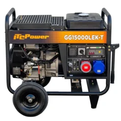 Gerador Gasolina 11Kw/15kVa ITC Power GG15000LEKT