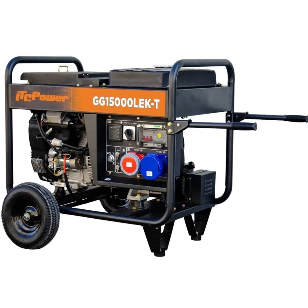 Gerador Gasolina 11Kw/15kVa ITC Power GG15000LEKT