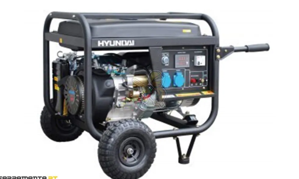 Gerador Gasolina Monofásico 5 kW Hyundai HY7000LK