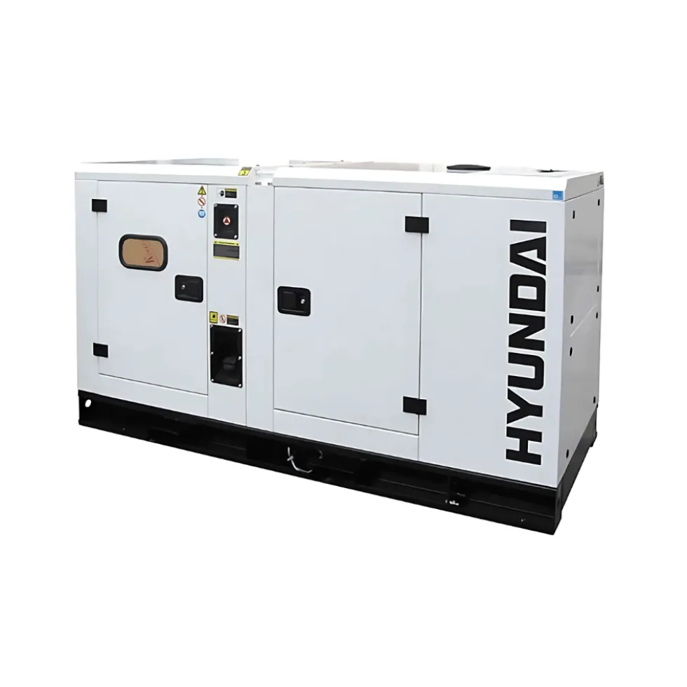 Gerador Industrial Trifásico 20 kVA Hyundai DHY 22 KSE