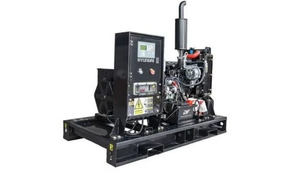 Gerador Industrial Trifásico 66 kVA Hyundai DHY 75 KE