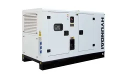 Gerador Industrial Trifásico 66 kVA Hyundai DHY 75 KSE