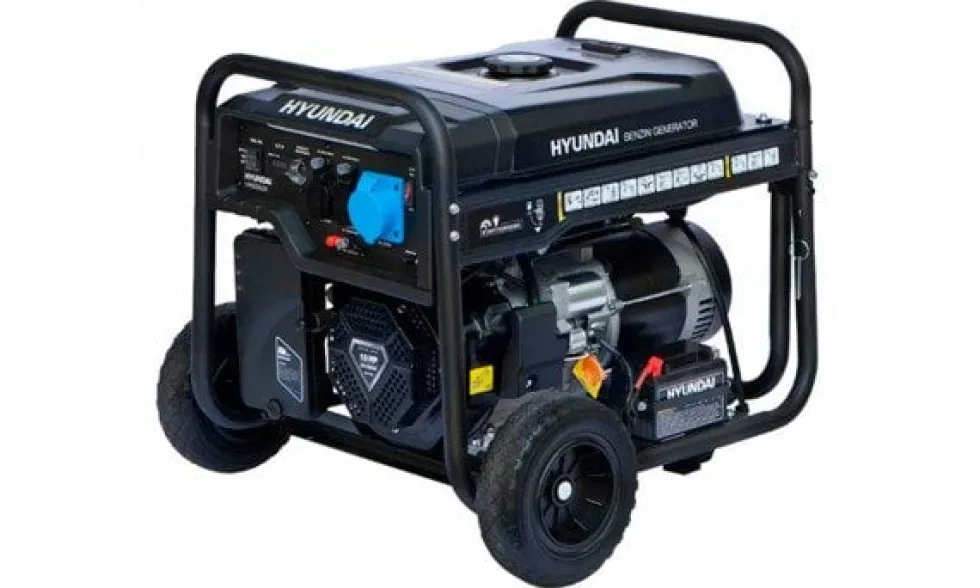 Gerador Monofásico a Gasolina 6.5 KW Hyundai HY9100LEK