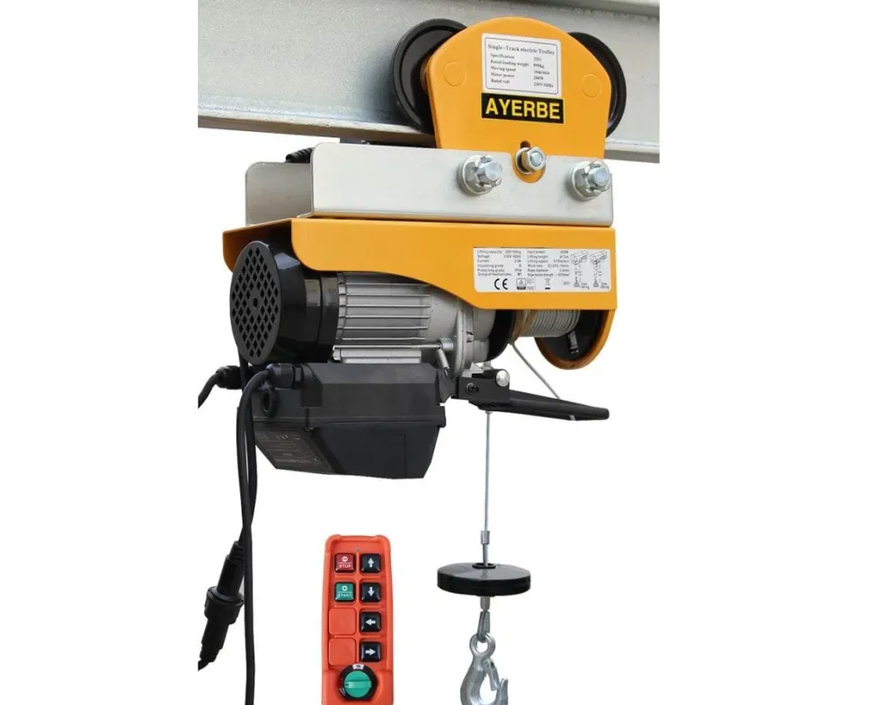 Guincho Elétrico AY-400/800 com Comando sem fios Ayerbe 588130